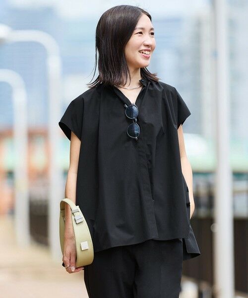 UNFILO / アンフィーロ シャツ・ブラウス | FINE MOVE ギャザーブラウス | 詳細16