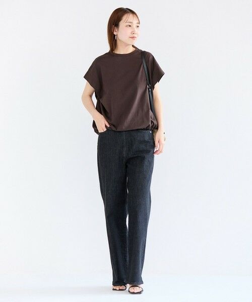 UNFILO / アンフィーロ カットソー | フレンチスリーブ ドロストTシャツ | 詳細15