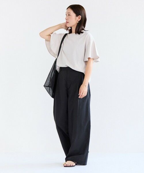 UNFILO / アンフィーロ カットソー | フレアスリーブ Tシャツ | 詳細3