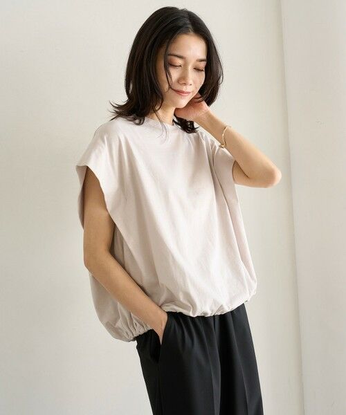 UNFILO / アンフィーロ カットソー | フレンチスリーブ ドロストTシャツ | 詳細5