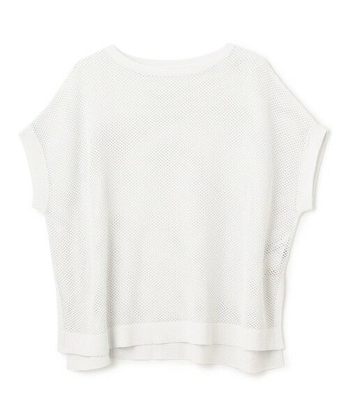 UNFILO / アンフィーロ ニット・セーター | メッシュ ハーフスリーブ ニット | 詳細4