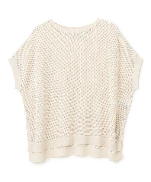 UNFILO / アンフィーロ ニット・セーター | メッシュ ハーフスリーブ ニット | 詳細7