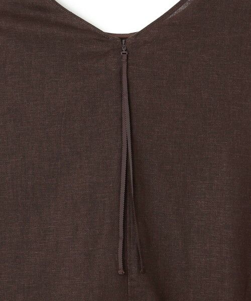 UNFILO / アンフィーロ ロング・マキシ丈ワンピース | リネンレーヨン ノースリーブワンピース | 詳細6