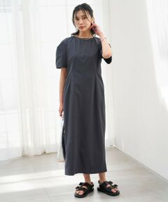 UNFILO / アンフィーロ ロング・マキシ丈ワンピース | 【mi-molletコラボ】FINE MOVE Iラインワンピース