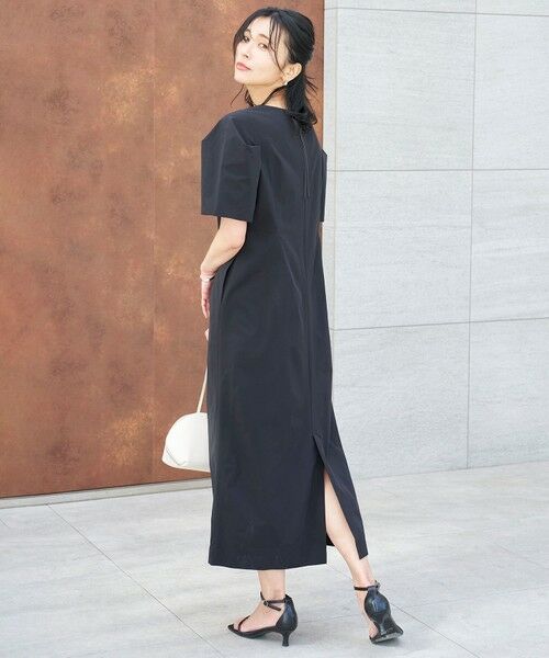 UNFILO / アンフィーロ ロング・マキシ丈ワンピース | 【mi-molletコラボ】FINE MOVE Iラインワンピース | 詳細3