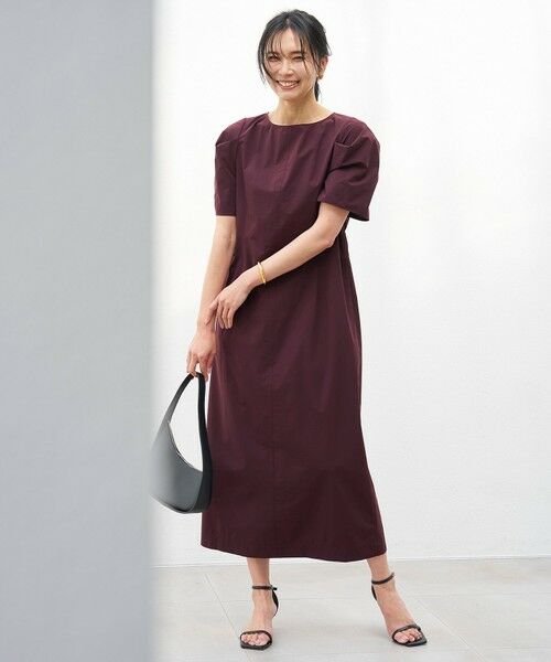 UNFILO / アンフィーロ ロング・マキシ丈ワンピース | 【mi-molletコラボ】FINE MOVE Iラインワンピース | 詳細20