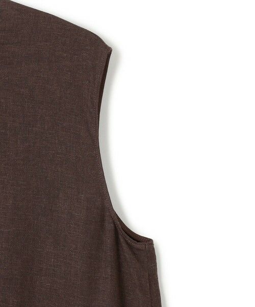 UNFILO / アンフィーロ ロング・マキシ丈ワンピース | リネンレーヨン ノースリーブワンピース | 詳細3