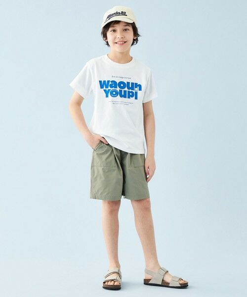 UNFILO/アンフィーロ 【110-150cm】FINE MOVE ショートパンツ(UNISEX) カーキ 130 UNFILO/アンフィーロ 【110-150cm】FINE MOVE ショートパンツ(UNISEX) カーキ 130