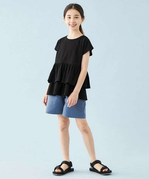 UNFILO/アンフィーロ 【110-150cm】FINE MOVE ショートパンツ(UNISEX) ブルー 140 UNFILO/アンフィーロ 【110-150cm】FINE MOVE ショートパンツ(UNISEX) ブルー 140