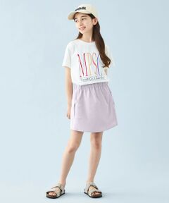 UNFILO / アンフィーロ ショート・ハーフ・半端丈パンツ | 【110-150cm】FINE MOVE ラップキュロット