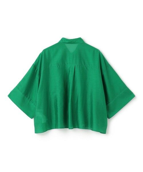 UNFILO / アンフィーロ シャツ・ブラウス | ライトシアー クロップドシャツ | 詳細5