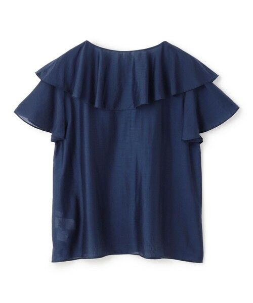 UNFILO / アンフィーロ シャツ・ブラウス | ライトシアー ラッフルブラウス | 詳細2