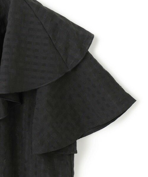 UNFILO / アンフィーロ シャツ・ブラウス | ライトシアー ラッフルブラウス | 詳細12