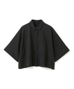 UNFILO / アンフィーロ シャツ・ブラウス | ライトシアー クロップドシャツ