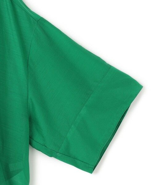 UNFILO / アンフィーロ シャツ・ブラウス | ライトシアー クロップドシャツ | 詳細7