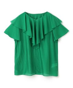 UNFILO / アンフィーロ シャツ・ブラウス | ライトシアー ラッフルブラウス