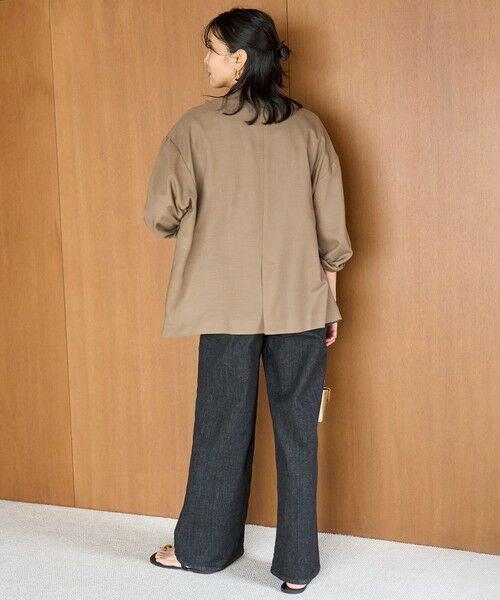 UNFILO / アンフィーロ テーラードジャケット | イージー ライトジャケット | 詳細4