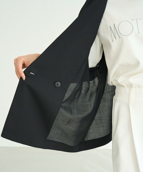 UNFILO / アンフィーロ テーラードジャケット | イージー ライトジャケット | 詳細13