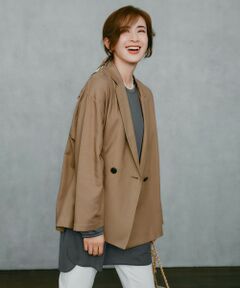 UNFILO / アンフィーロ テーラードジャケット | イージー ライトジャケット