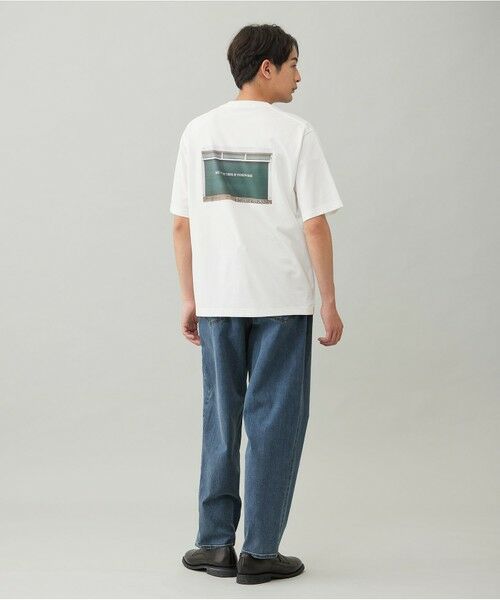 UNFILO/アンフィーロ 【接触冷感/UVケア】スマートストレッチ PHOTO TEE オフホワイト×グリーン M UNFILO/アンフィーロ 【接触冷感/UVケア】スマートストレッチ PHOTO TEE オフホワイト×グリーン M