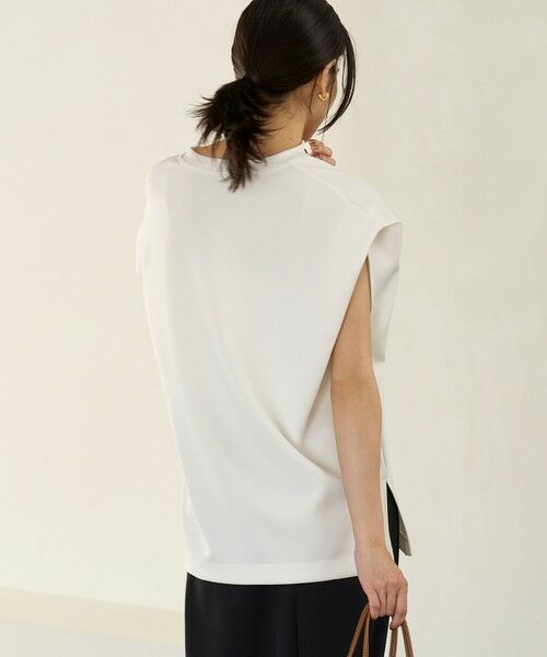 UNFILO / アンフィーロ カットソー | BEAUTY FORM JERSEY Light キーネックトップス | 詳細2