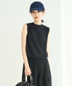 UNFILO / アンフィーロ ニット・セーター | UVモイスト スリーブレスニット