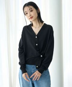 UNFILO / アンフィーロ ニット・セーター | UVモイスト 2WAYカーディガン