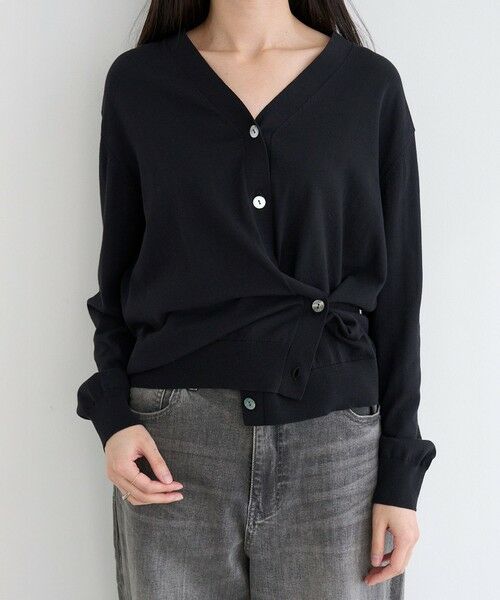 UNFILO / アンフィーロ ニット・セーター | UVモイスト 2WAYカーディガン | 詳細20