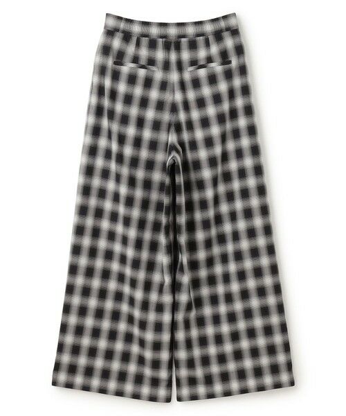 UNFILO / アンフィーロ その他パンツ | シアー オンブレーチェック ワイドパンツ | 詳細4