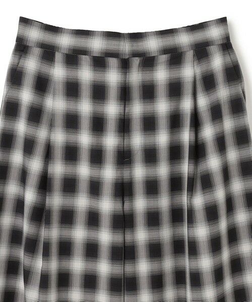 UNFILO / アンフィーロ その他パンツ | シアー オンブレーチェック ワイドパンツ | 詳細5