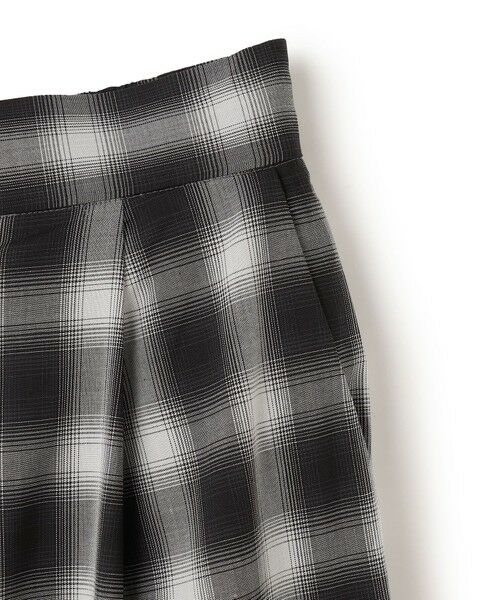 UNFILO / アンフィーロ その他パンツ | シアー オンブレーチェック ワイドパンツ | 詳細7