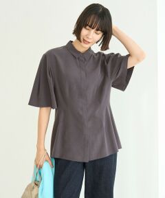 UNFILO / アンフィーロ シャツ・ブラウス | フィブリル ペプラムブラウス