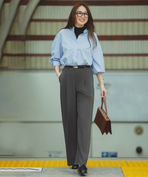 UNFILO / アンフィーロ シャツ・ブラウス | 【新色追加】ボリュームスリーブ ブラウス | 詳細6