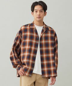 UNFILO / アンフィーロ シャツ・ブラウス | 【男女兼用】エアリーシアー オンブレシャツ