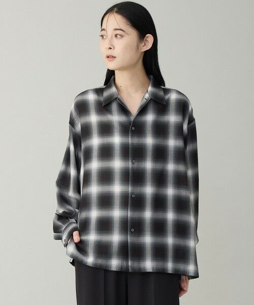 UNFILO / アンフィーロ シャツ・ブラウス | 【男女兼用】エアリーシアー オンブレシャツ | 詳細6