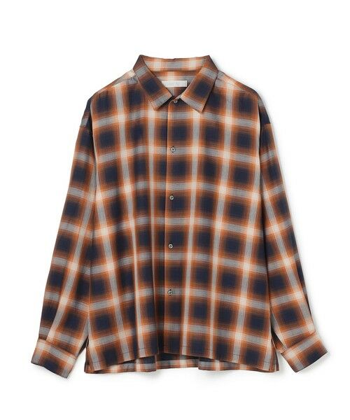 UNFILO / アンフィーロ シャツ・ブラウス | 【男女兼用】エアリーシアー オンブレシャツ | 詳細17