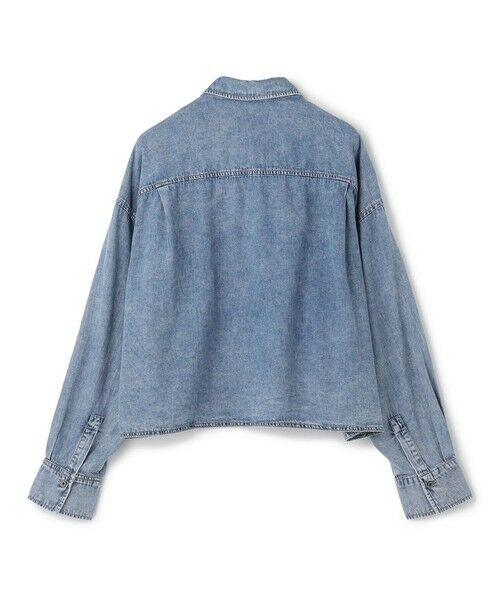 UNFILO / アンフィーロ シャツ・ブラウス | 【UNFILO DENIM LIGHT】 クロップドシャツ | 詳細9
