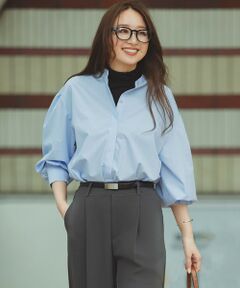 UNFILO / アンフィーロ シャツ・ブラウス | 【新色追加】ボリュームスリーブ ブラウス