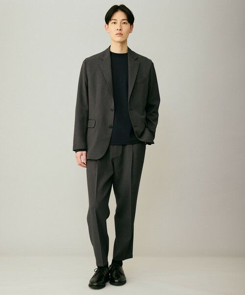 UNFILO / アンフィーロ テーラードジャケット | 【OCEANS 雑誌・web・YouTube 掲載】WOOL TOUCH 機能美ジャケット【東レ開発のウール見え高機能素材】 | 詳細1