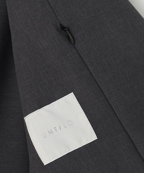 UNFILO / アンフィーロ テーラードジャケット | 【OCEANS 雑誌・web・YouTube 掲載】WOOL TOUCH 機能美ジャケット【東レ開発のウール見え高機能素材】 | 詳細16