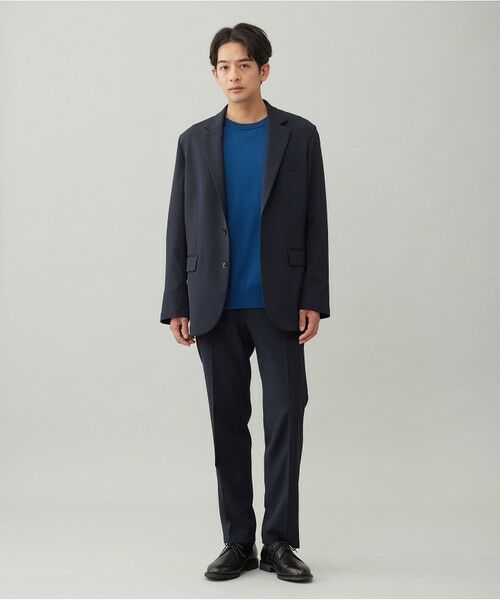 UNFILO / アンフィーロ テーラードジャケット | 【OCEANS 雑誌・web・YouTube 掲載】WOOL TOUCH 機能美ジャケット【東レ開発のウール見え高機能素材】 | 詳細27