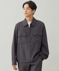 UNFILO / アンフィーロ その他アウター | 【OCEANS YouTube 掲載/男女兼用】WOOL TOUCH 機能美シャツブルゾン