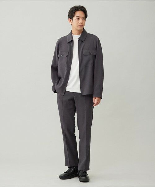 UNFILO / アンフィーロ その他アウター | 【OCEANS YouTube 掲載/男女兼用】WOOL TOUCH 機能美シャツブルゾン | 詳細5