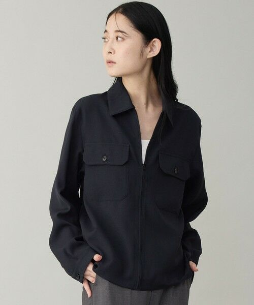 UNFILO / アンフィーロ その他アウター | 【OCEANS YouTube 掲載/男女兼用】WOOL TOUCH 機能美シャツブルゾン | 詳細29