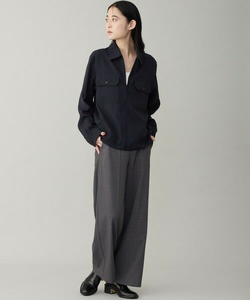 UNFILO / アンフィーロ その他アウター | 【OCEANS YouTube 掲載/男女兼用】WOOL TOUCH 機能美シャツブルゾン | 詳細30