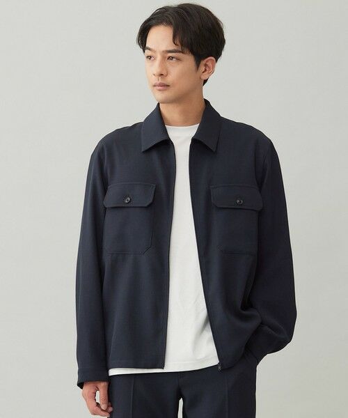 UNFILO / アンフィーロ その他アウター | 【OCEANS YouTube 掲載/男女兼用】WOOL TOUCH 機能美シャツブルゾン | 詳細21