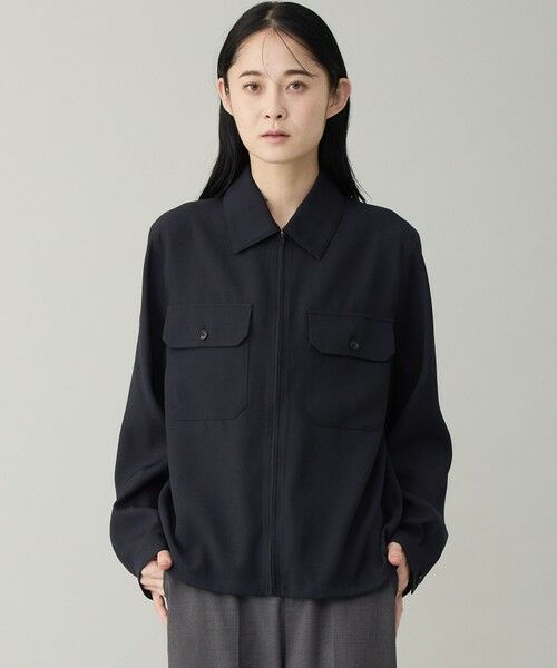 UNFILO / アンフィーロ その他アウター | 【OCEANS YouTube 掲載/男女兼用】WOOL TOUCH 機能美シャツブルゾン | 詳細25