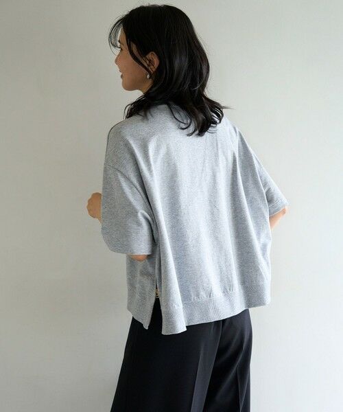 UNFILO / アンフィーロ スウェット | ライトウェイト サイドZIPスウェット | 詳細1