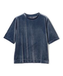 UNFILO / アンフィーロ カットソー | ストレッチベロア Tシャツ