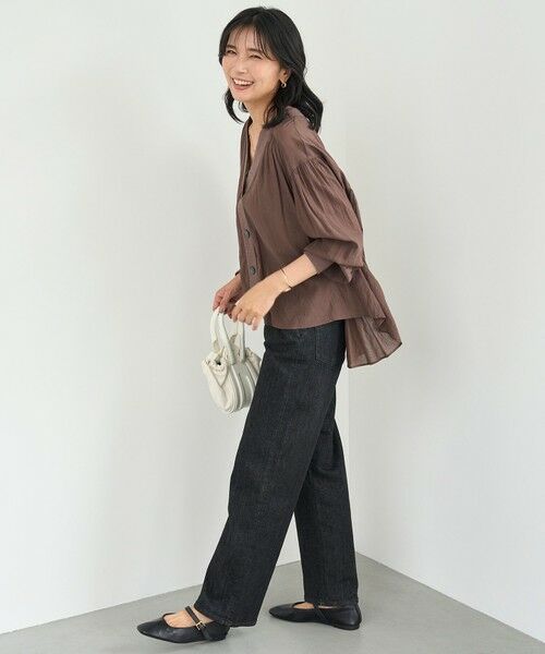 UNFILO / アンフィーロ シャツ・ブラウス | シアーシャツ カーディガン | 詳細5